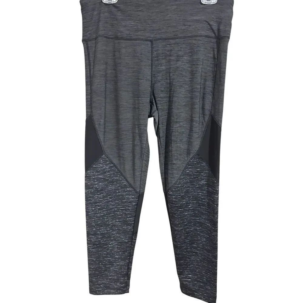 VOGO Athletica Heathered Gray Leggings Yoga Pants Size XL